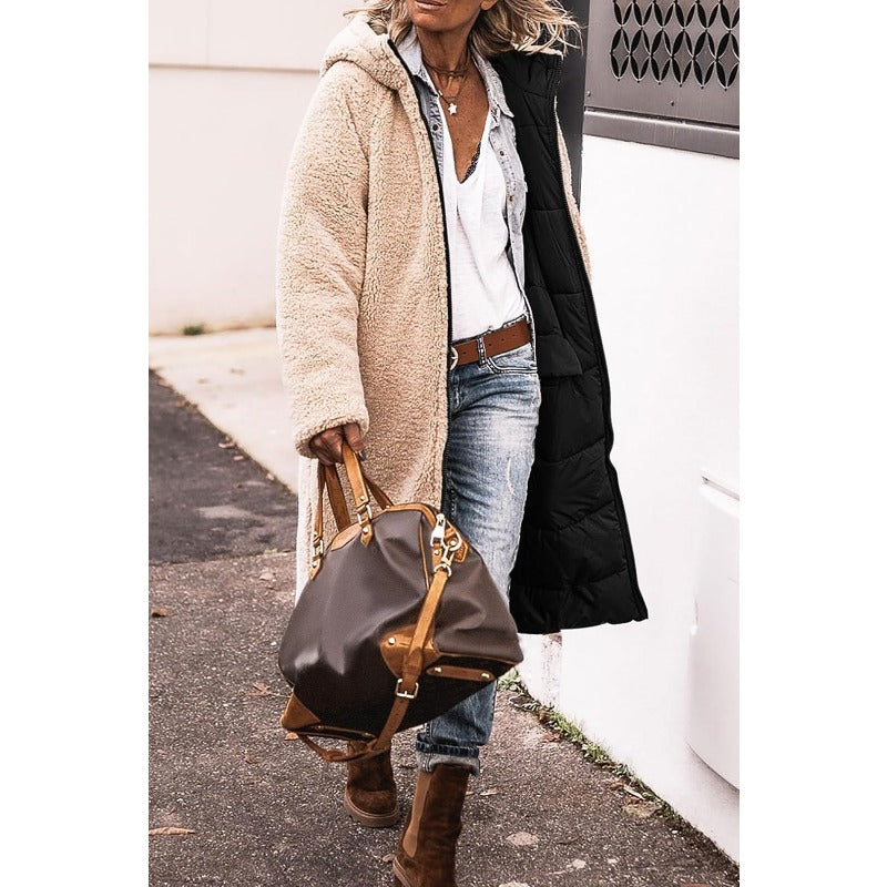 Ginetta | Elegante cappotto reversibile