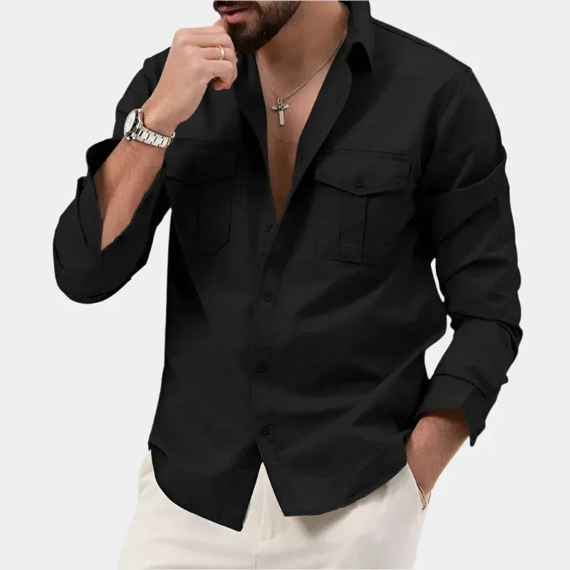 Emiliano | Elegante camicia a maniche lunghe