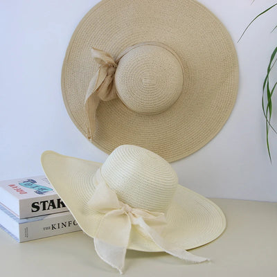 Cappello Estivo Floppy Panama da Donna con Fiocco | Cappelli Donna Eleganti-3