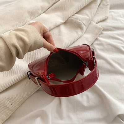 Mezzaluna Elegante | Borsa Tracolla Donna Vintage Spaziosa 5