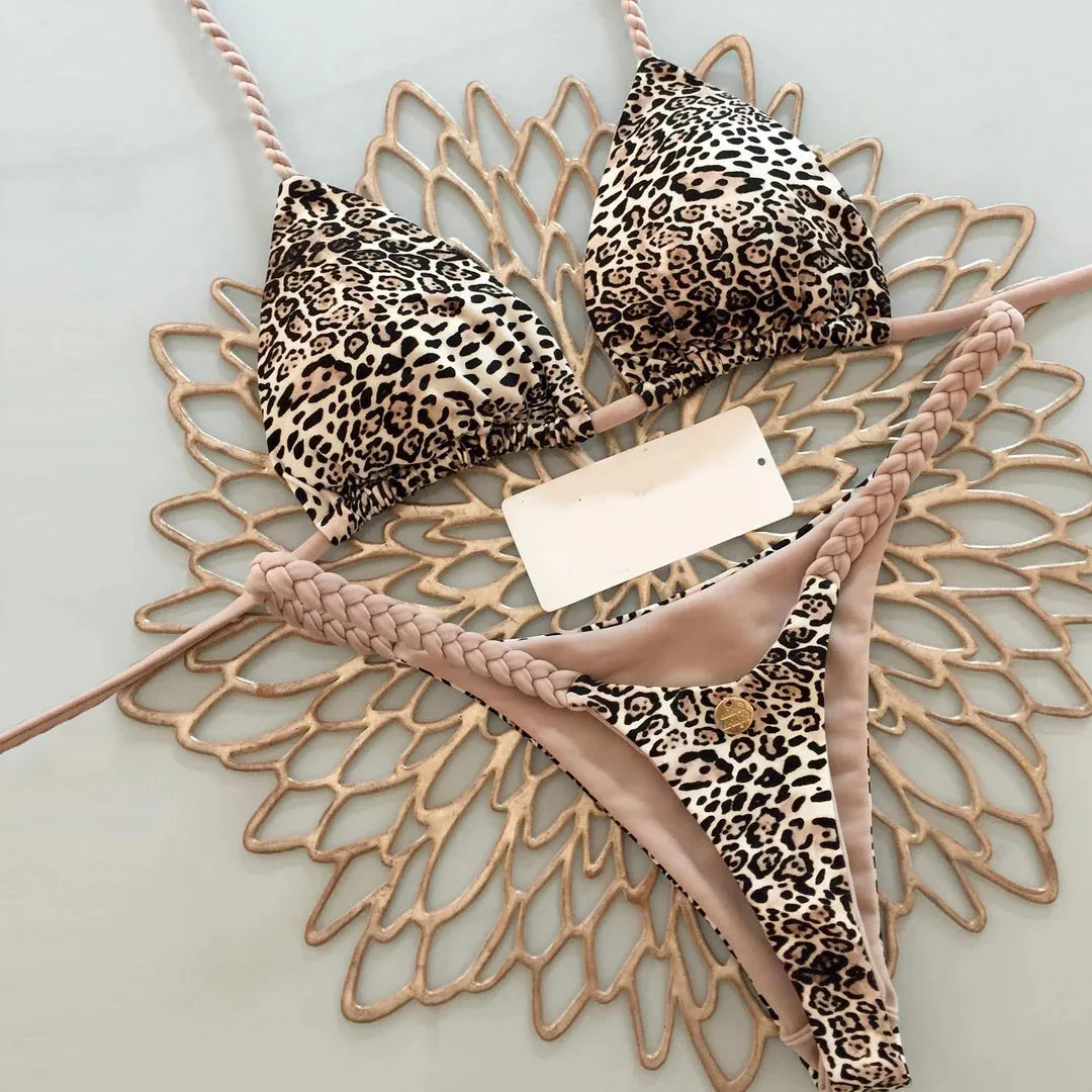 Variant image for Sole | Bikini Sexy G-String da Donna in Tessuto di Seta di Latte-5