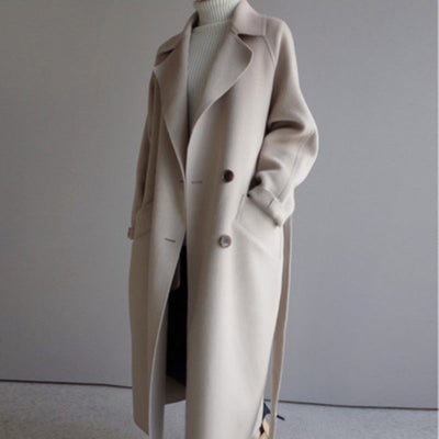 Giulia | Cappotto di lana lungo