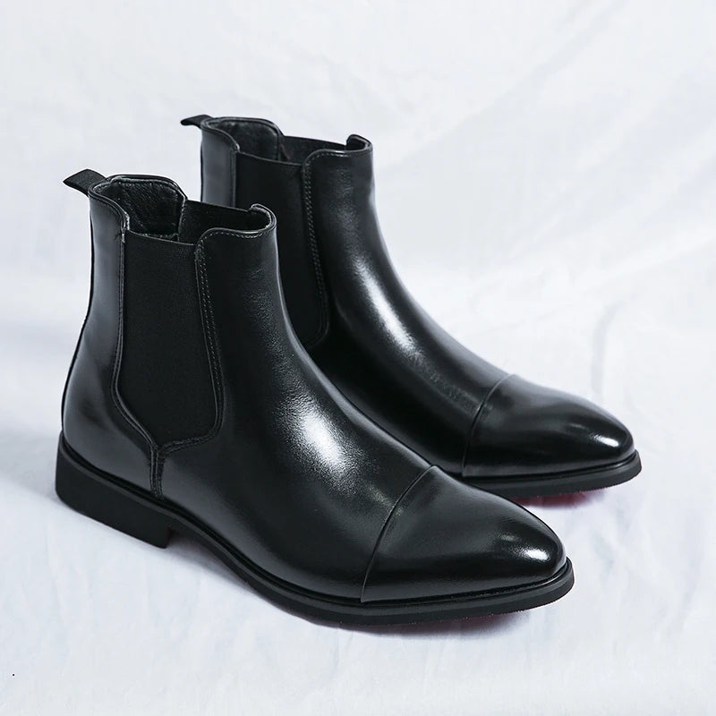 Liam | Stivali Chelsea in vera pelle