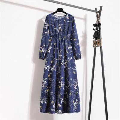 Variant image for Dalia | Vestito Lungo Elegante Floreale per Estate-19