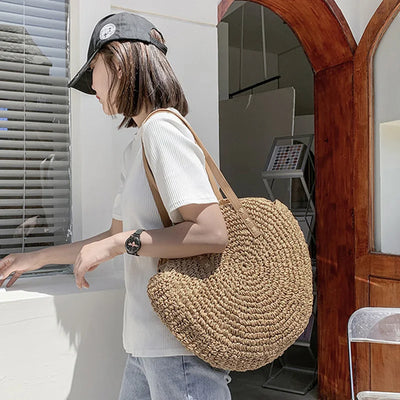 Pallaw | Borsa Di Paglia Mare Elegante E Leggera Per Spiaggia-3
