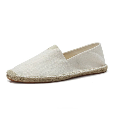 Ganna | Mocassini Uomo Casual in Tela con Suola Antiscivolo-1