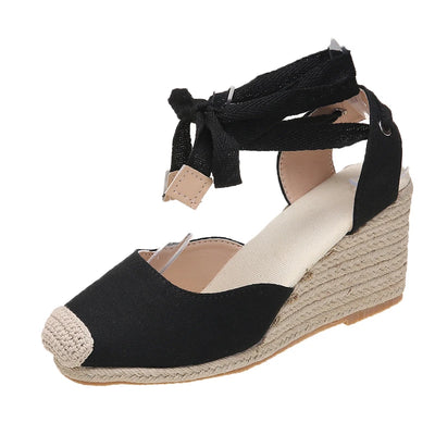 Variant image for Soleil | Sandali Donna Comodi Espadrille con Cinturino per Caviglia-6