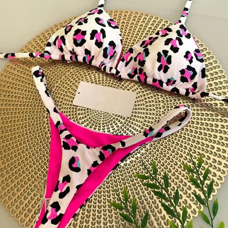 Variant image for Sole | Bikini Sexy G-String da Donna in Tessuto di Seta di Latte-11