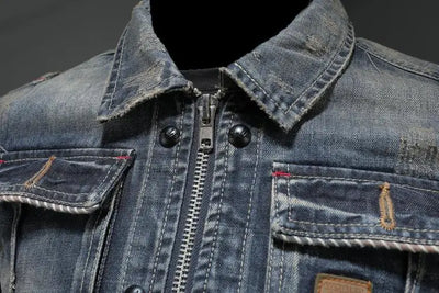 Alonzo | Giacca di jeans in stile vintage