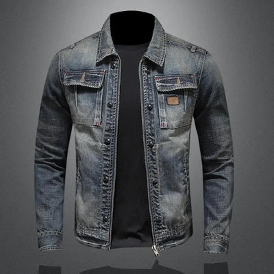 Alonzo | Giacca di jeans in stile vintage