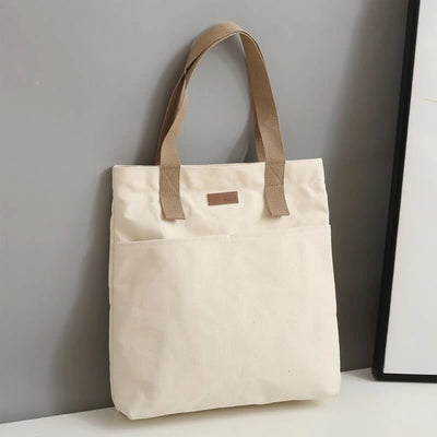 Variant image for Dante | Borsa Tote Nera in Tela Resistente e Capiente-1