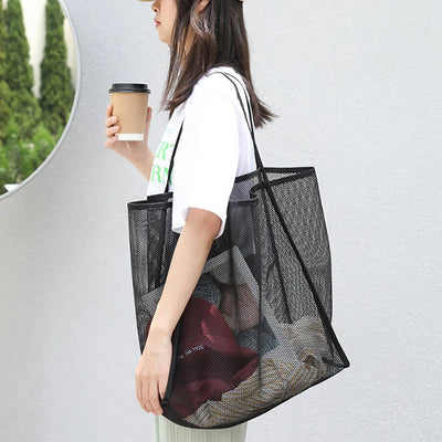 Variant image for Marea | Borsa da Mare Grande in Mesh Ideale per Spiaggia e Piscina-1