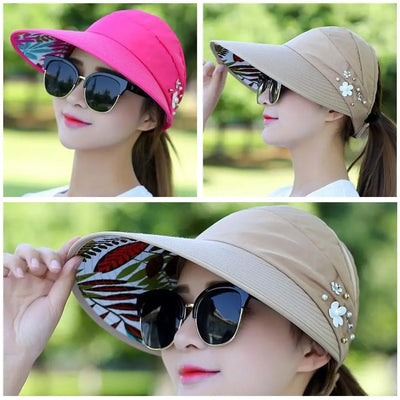 Cappello Pieghevole Da Sole | Accessorio Estivo Traspirante e Leggero-3