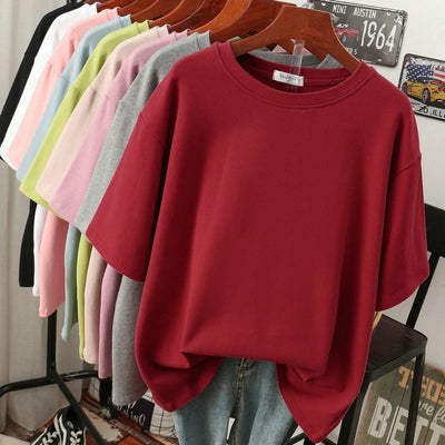 Rhoswen Oversize Maglietta Uomo – Cotone Morbido e Traspirante-3
