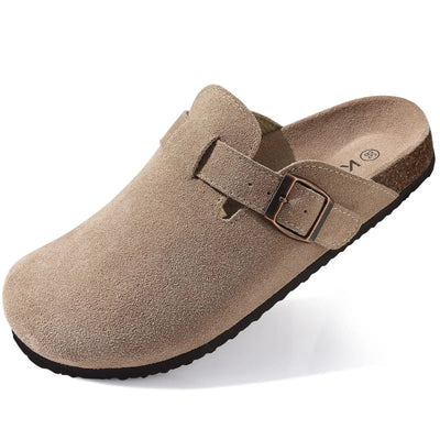 Variant image for Kidmi | Zoccoli Donna in Pelle Scamosciata con Suola in Sughero-52