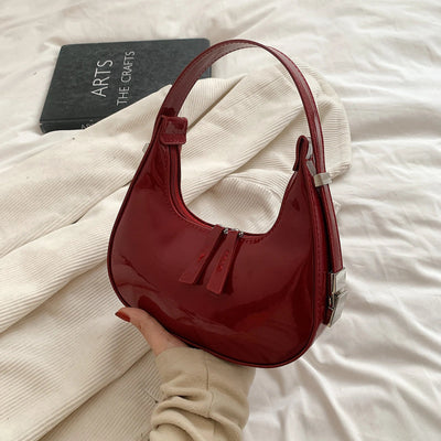 Mezzaluna Elegante | Borsa Tracolla Donna Vintage Spaziosa 1