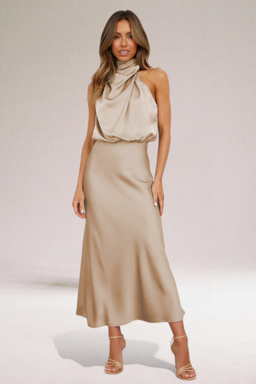 Melissa | Abito in raso glamour