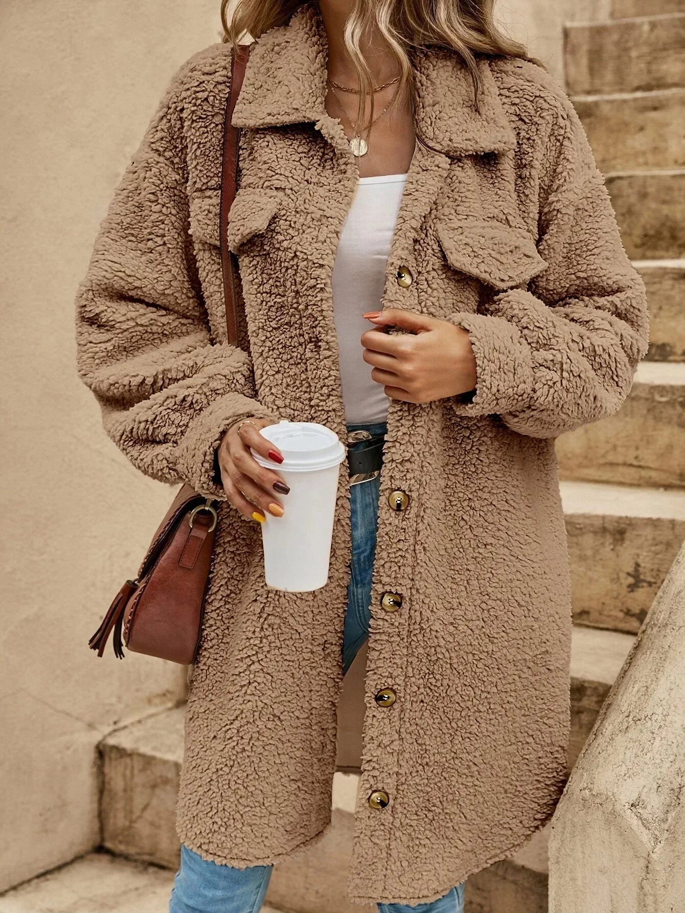 Haley | Cappotto cardigan casual