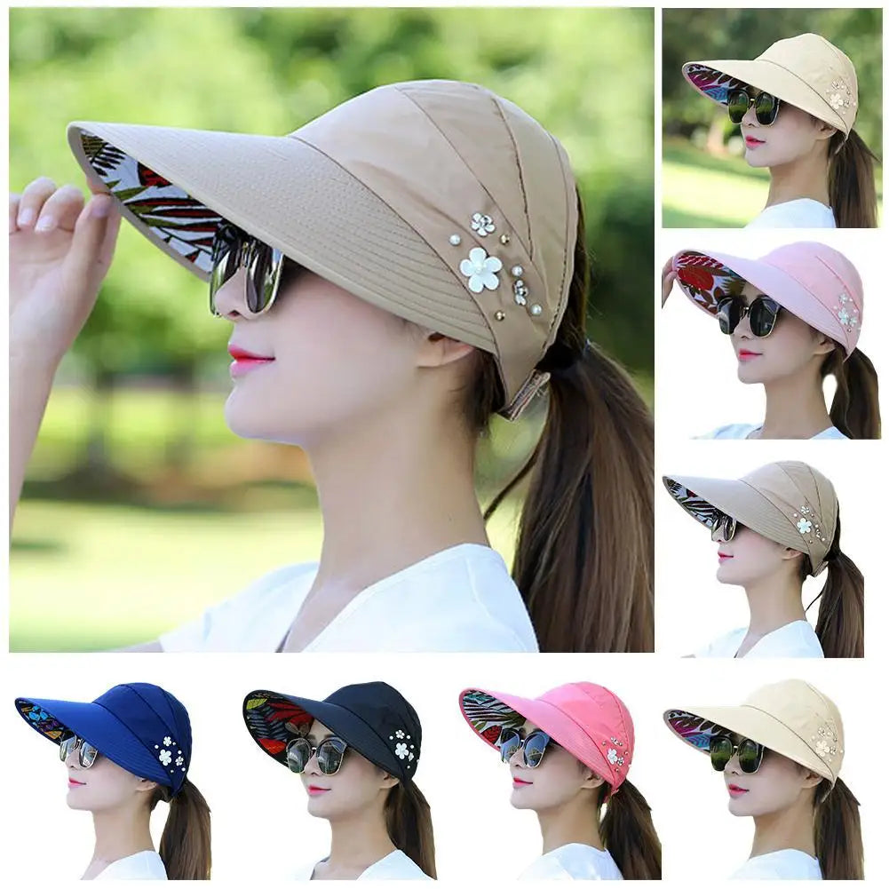 Cappello Pieghevole Da Sole | Accessorio Estivo Traspirante e Leggero-1