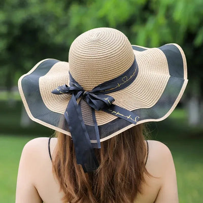 Cappello Estivo Uomo | Cappello di Paglia Regolabile per Spiaggia e Attività All'Aperto-1