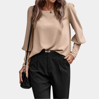 Sabine | Blouse à manches longues Élégance intemporelle