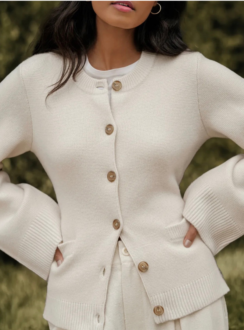 Sabine | Cardigan casual con maniche svasate