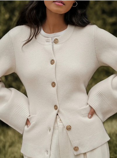 Sabine | Cardigan casual con maniche svasate