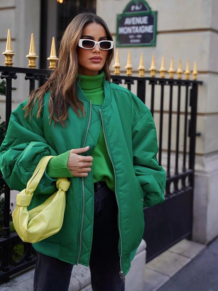 Alessia | Giacca bomber di grandi dimensioni
