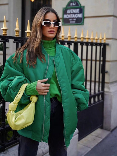 Alessia | Giacca bomber di grandi dimensioni