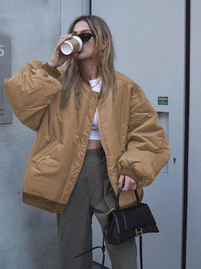 Alessia | Giacca bomber di grandi dimensioni