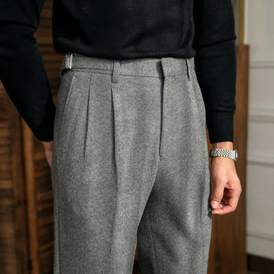 Emiliano | Pantaloni dritti in vita