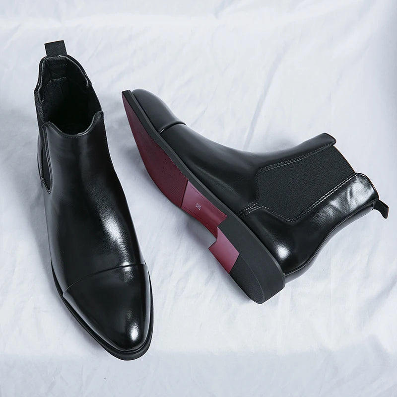 Liam | Stivali Chelsea in vera pelle