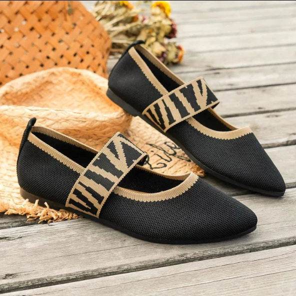 Sara | Eleganti scarpe basse in stile dirndl