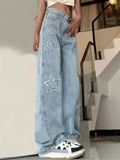 Sara | Jeans larghi moderni