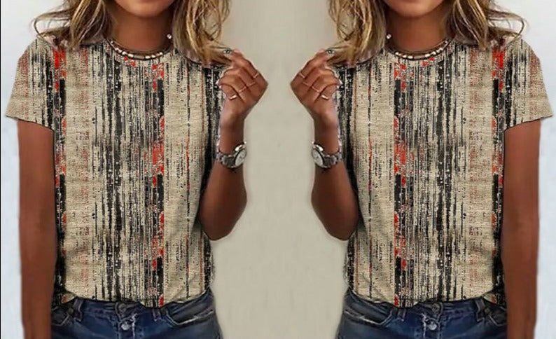 Sarah | T-shirt graphique vintage
