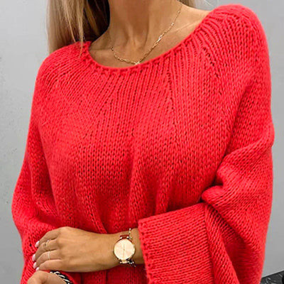 Sarah | Maglione lavorato a maglia grossa alla moda