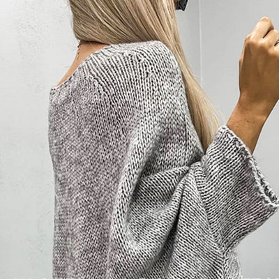 Sarah | Maglione lavorato a maglia grossa alla moda