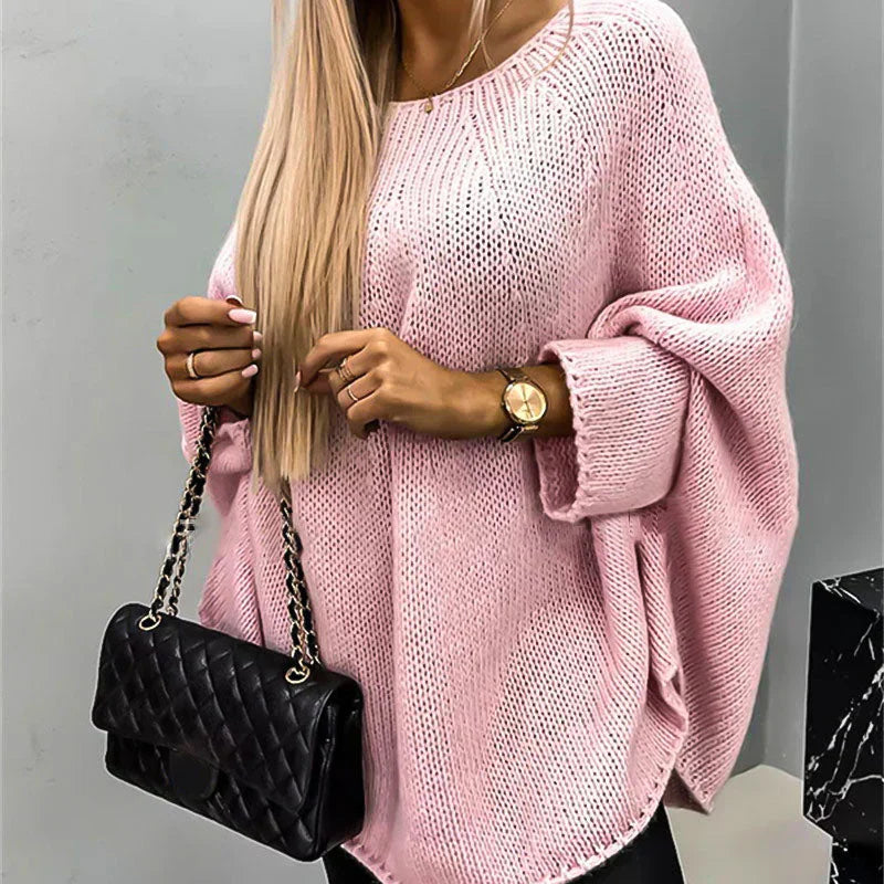 Sarah | Maglione lavorato a maglia grossa alla moda