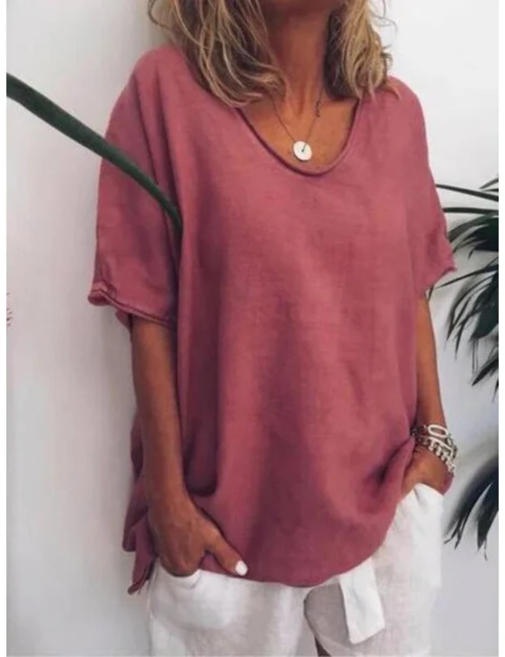 Sarah | vielseitiges lässiges Oversize-T-Shirt