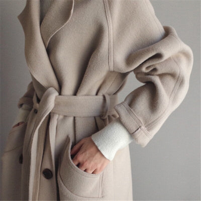 Giulia | Cappotto di lana lungo
