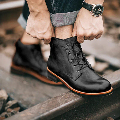 Grayson | Stivali Alti da Uomo in Pelle Eleganti e Confortevoli 4