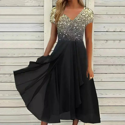 Bella | Abito elegante in chiffon