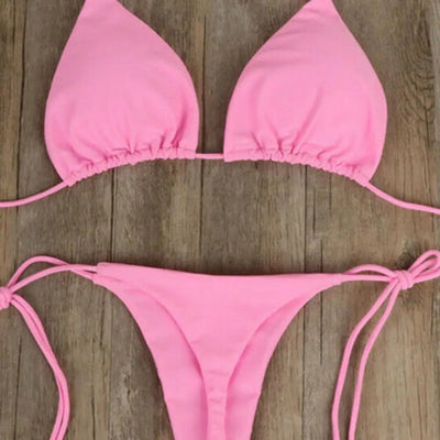 Bikini Set Elegante | Costumi da Bagno Donna 2 Pezzi-4