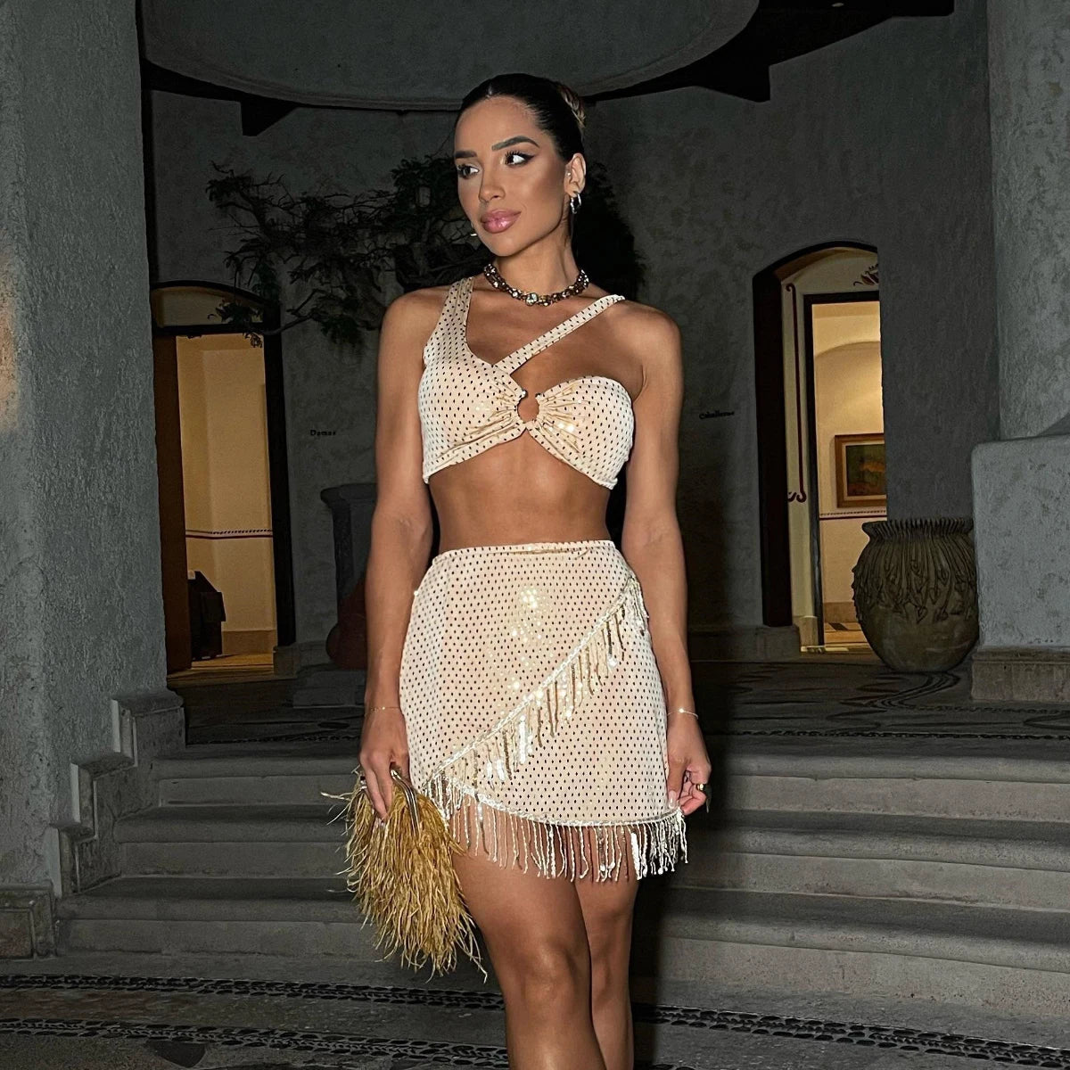 Kira | Vestito da Spiaggia Sexy in Poliestere per Occasioni Estive-4
