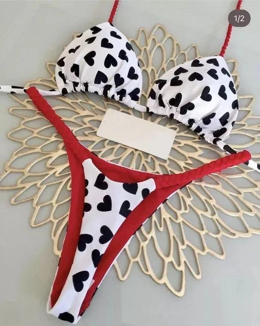 Variant image for Bikini Sexy | Set da Spiaggia a Due Pezzi Elegante e Comodo-13