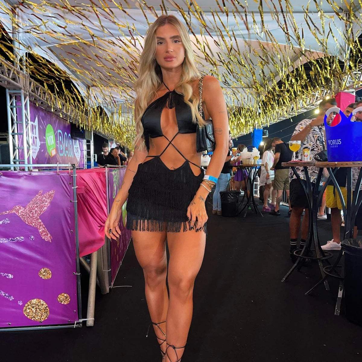 Variant image for Kira | Vestito da Spiaggia Sexy in Poliestere per Occasioni Estive-44