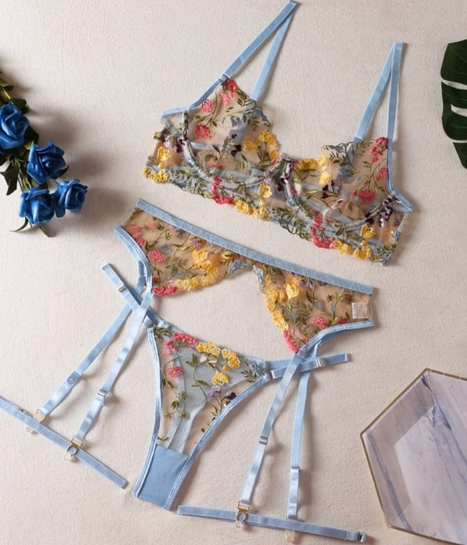 Giulia | Set di lingerie 3 pezzi