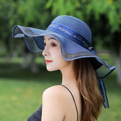 Cappello Estivo Uomo | Cappello di Paglia Regolabile per Spiaggia e Attività All'Aperto-3