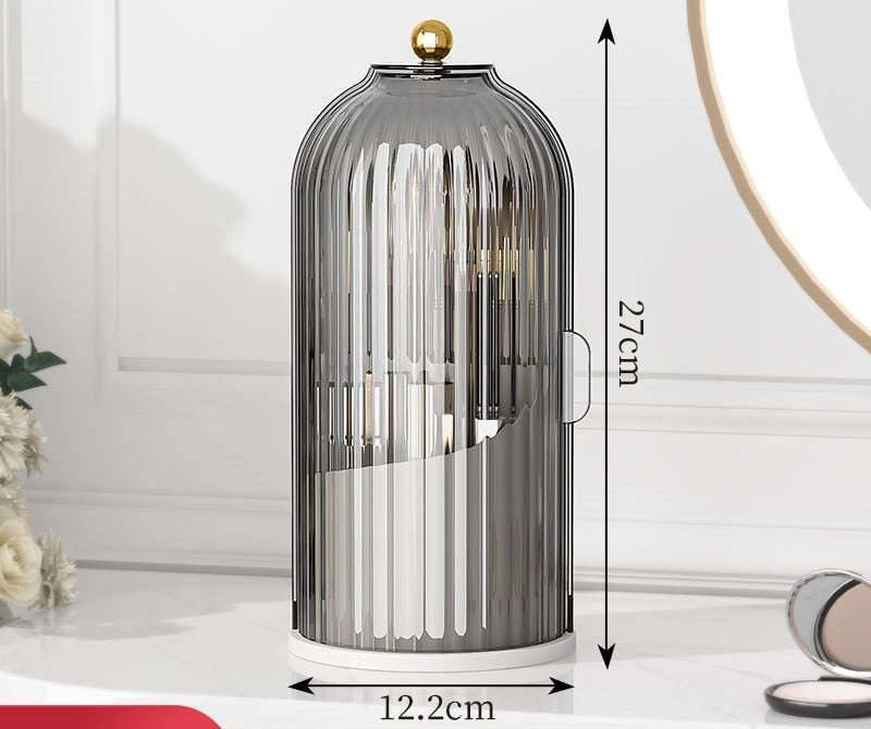 GlamSpin | Elegante organizer per il trucco rotante a 360°