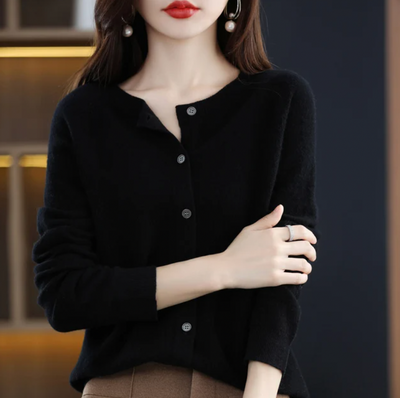 Marina | Accogliente cardigan in lana